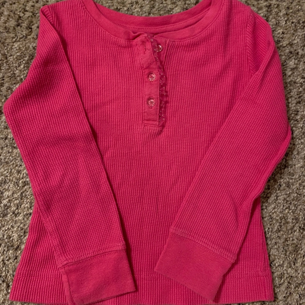 4T Girls Long Sleeve Shirt